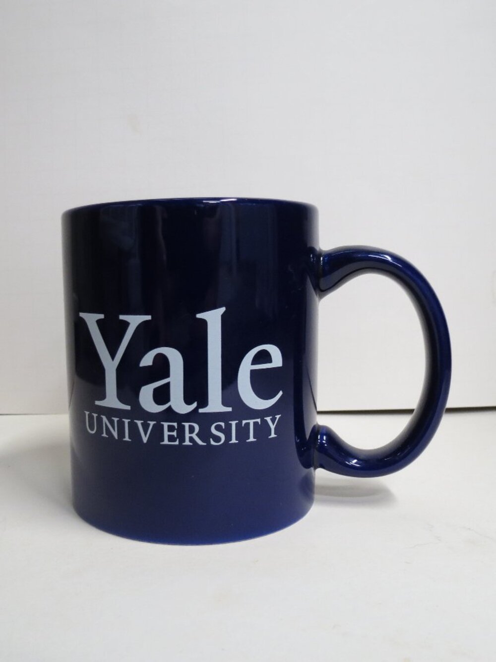 Blue Yale University Mug